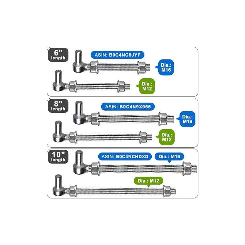 Insaga J Bolt Gate Hinge, 304 Stainless Steel Farm Gate