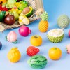 Cayway 48 Pz Mini Frutta in Resina, Mini Modelli di