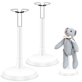 TOYANDONA Juguete 2 Piezas Soporte De Figura De Acción Mini Soporte De Pantalla Oso Titular Bastidores De Osos Ajustables Estar De Pie Soportes Altos Juguetes Sorpresa Muñeca Móvil