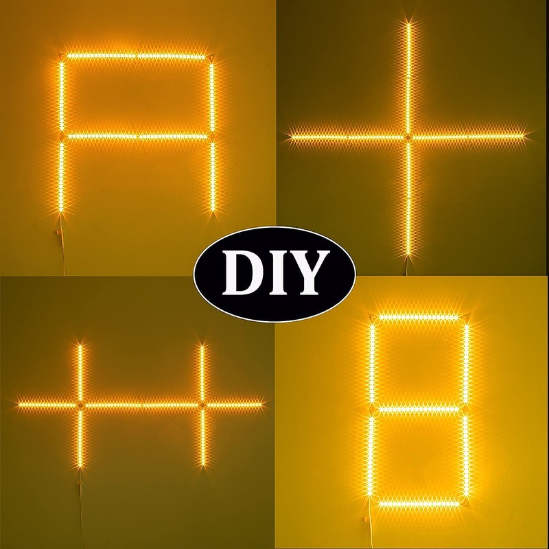 WOBANE Under Cabinet Lighting Kit,8PCS 12 inch Led Light Bars,Under