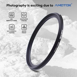 95 mm lens to 82 mm camera lens adapter, 95 mm to 82 mm filter step-down ring adapter ring, compatible with all 82 mm filter accessories. Made from CNC machined (95-82 mm)