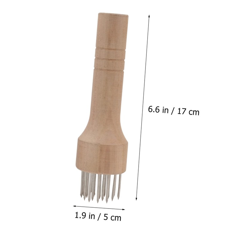 LABRIMP Meat Tenderizing Needle Set 2pcs Dishwasher Safe for Steak