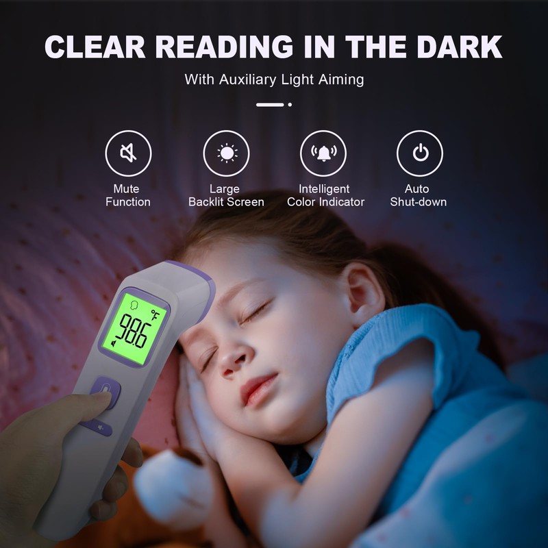 No-Touch Thermometer for Adults and Kids, Digital Accurate Baby Thermometer