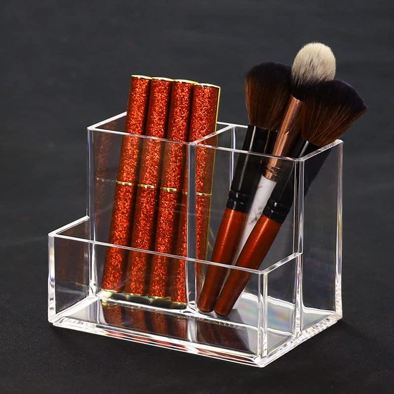 Acrylic Makeup Organizer Cosmetic Storage Makeup Display Case Makeup Brush
