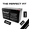 PowerStar 2 Pack - PS-1270 12 Volt 7 Amp Hour