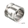 uxcell Sanitary Pipe Fitting KF25 Female Threaded 1 PT to