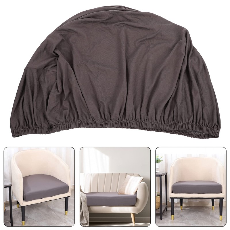 FOMIYES Round Loveseat Stretch Couch Cover Wear- Resistant All- Inclusive