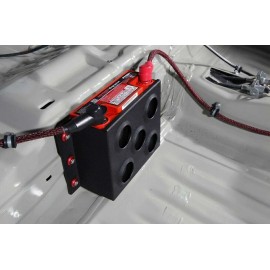 225 Battery Relocation Kit  4 ga OFC COPPER 12'+ 3'- Snake Skin Cable Wiring Marine