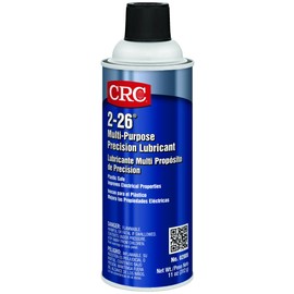 CRC 2-26 Multi-Purpose Precision Lubricant 02005 - 11 wt oz, Plastic Safe Aerosol w/ 360 Degree Spray Valve | Improves Electrical Properties