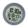 No Punching Suction Cup Clock Home Clock Waterproof Bathroom Washroom