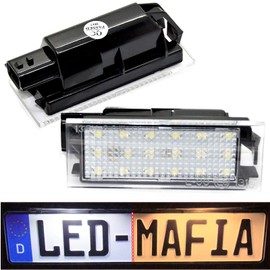 LED License Plate Lighting Module – E-Mark – Plug & Play – Xenon Look 1q