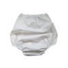 Ladies Plain White Incontinence Briefs Pants Knickers Waterproof XL