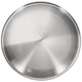 Alessi PU200/20 edo Lid with knob, Ø 20, Steel,Brown