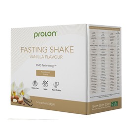 Prolon Fasting Shake | Plant-Based Proteins & Healthy Fats for Intermittent Fasting & Healthy Aging | Keto, Vegan, Gluten Free | Prebiotic Fiber, Healthy Fats, Vitamins, Minerals | Vanilla, 14 Pack