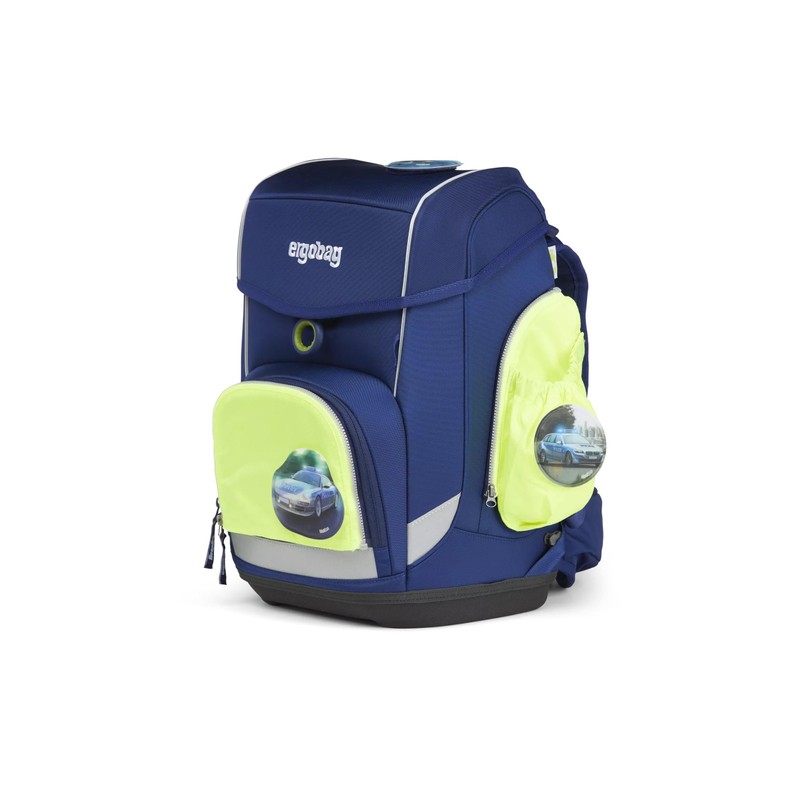 ergobag Pack Side Pockets Zip Set Visibility Set with Side