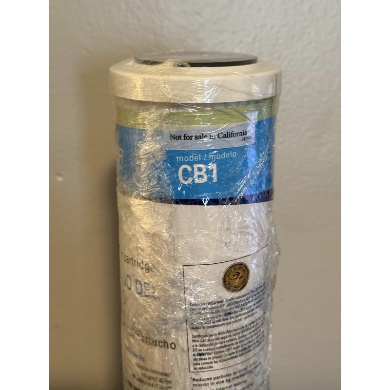 OmniFilter SEALED OmniFilter CB1 Water Filter Cartridge Undersink Carbon Block