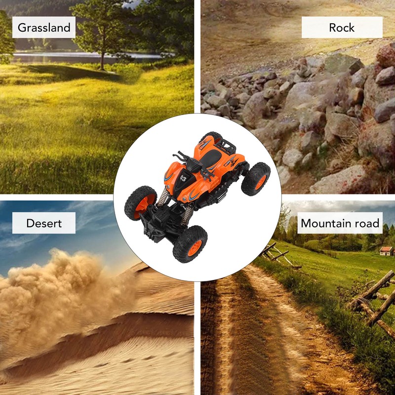 Remote Control Quad Bike 4 Way 1/18 Scaled RC Off