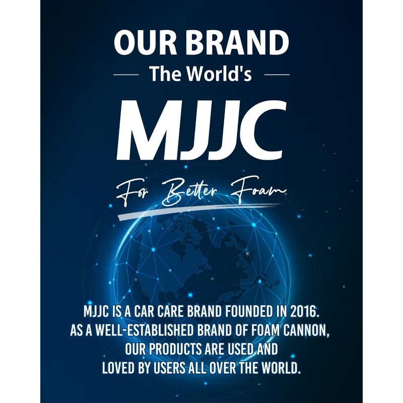MJJC Foam Cannon Pro V2.0 (Thicker Snow Foam Technology) with