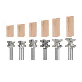 FINDBUYTOOL Router Bits Tool set for Festool Dominos, 6Pcs
