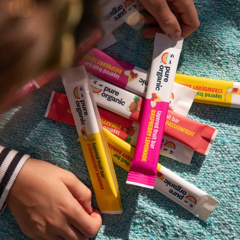 Pure Organic Layered Fruit Bars Variety Pack 28 count (Pack