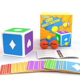 oazoxcx Ball Game Skill for Adults with Teenagers, Outdoor Fun Game for Indoors, with Friends & Alone, Gift 12 Years Boy, Garden Games (White)