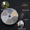 Ghanneey Fishing Fly Tying Beads for Jig Hooks Fly Tying