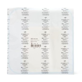 Medline MSC5466 Exuderm Satin Hydrocolloid, 6" x 6" (Pack of 5)