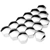 Micro Trader AutoaccAU441B Abs Car Vehicle Wheel Nut Bolt Covers