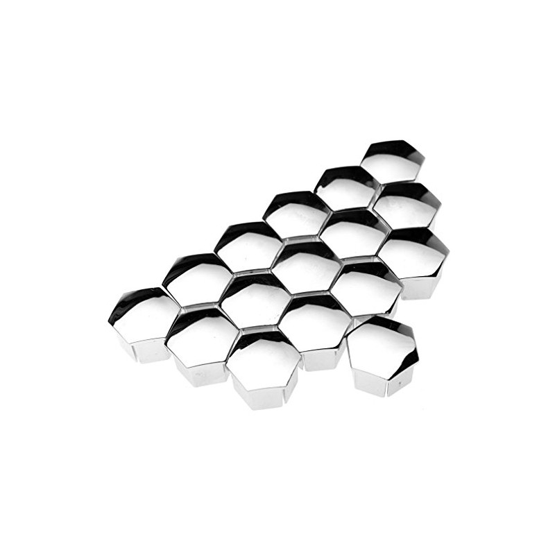 Micro Trader AutoaccAU441B Abs Car Vehicle Wheel Nut Bolt Covers