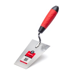 COMENSAL Masonry Trowel 140 mm - Plasterer's Spatula - Plastering Trowel - Stainless Steel - Plaster Trowel - Non-Slip Soft Grip - Made in EU