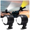 Ygmylandbb Motorcycle Fog Lamp, Headlight, Focusing Bike Sublight, Auxiliary Light,