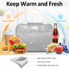 BAOGCOYO Lunch Bag For Women, Leakproof Glitter Lunch Box, Cute