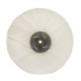 G Loose Unstitched Floppy Final Polishing Mop 8" x 2" 4 Section 3rd Stage