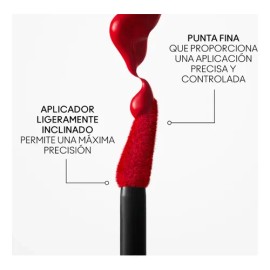 Mac Labial Lquido Locked Kiss Ink Color Coral Oscuro                                                                                                  