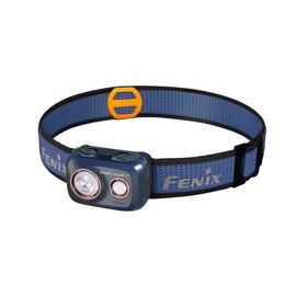 fenix HL32R-T Blue, Lightweight Trail Running, Outdoor, Sports Headlamp | 800 lumens | 132m | 150 Hrs Max | White Spot and Neutral-White Flood LED's | Sport Headband System | IP66