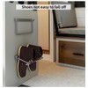 Wall Mounted RV Shoe Racks 4 Pack Foldable RV Shoes