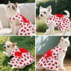 choyaxo Floral Dog Dress Cute Dog Skirt Pet Dress Summer
