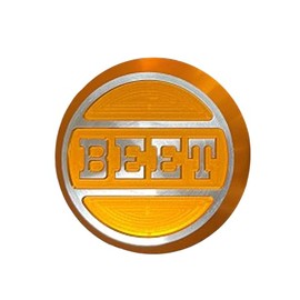 BEET Z900RS 0426-KE3-10 Swingarm Pippot Plug BEET Logo, Gold, Pack of 1