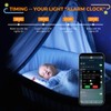 BEAMNOVA 100Ft Blue Commercial Storefront Lights Kit, Remote or Bluetooth