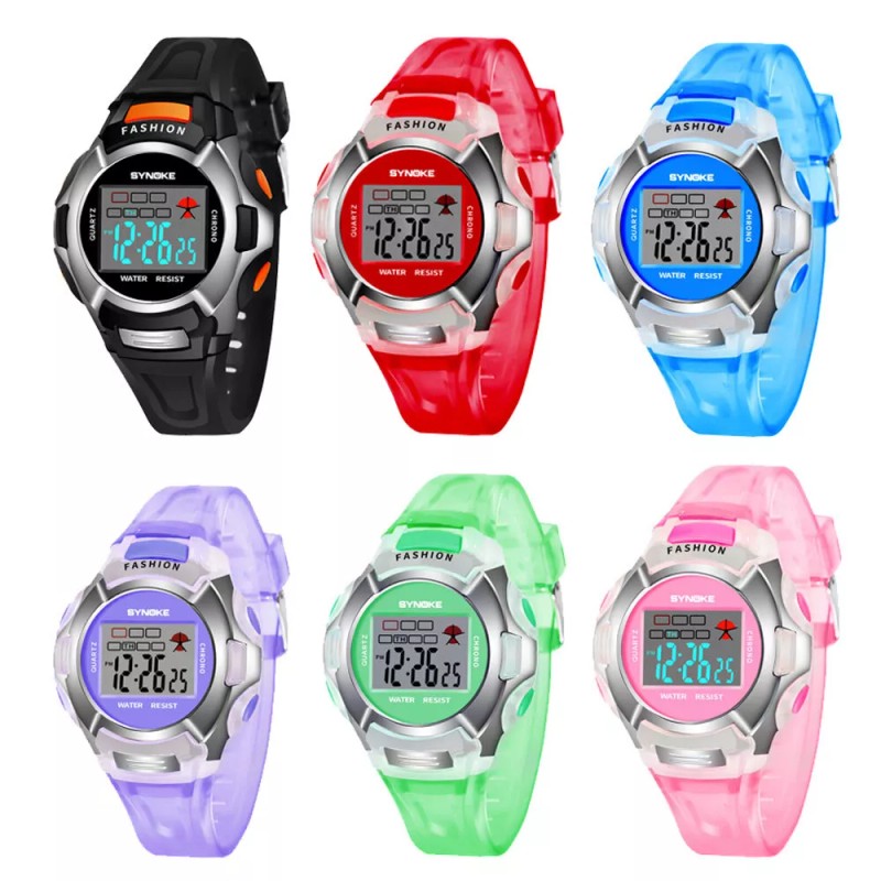 SYNOKE Waterproof Watch for Kid Boy&Girl Multifunction Sport Electronic Digital