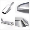 Ice Scoop, 2 Pack Square Mouth Aluminum Alloy Supermarket Bar