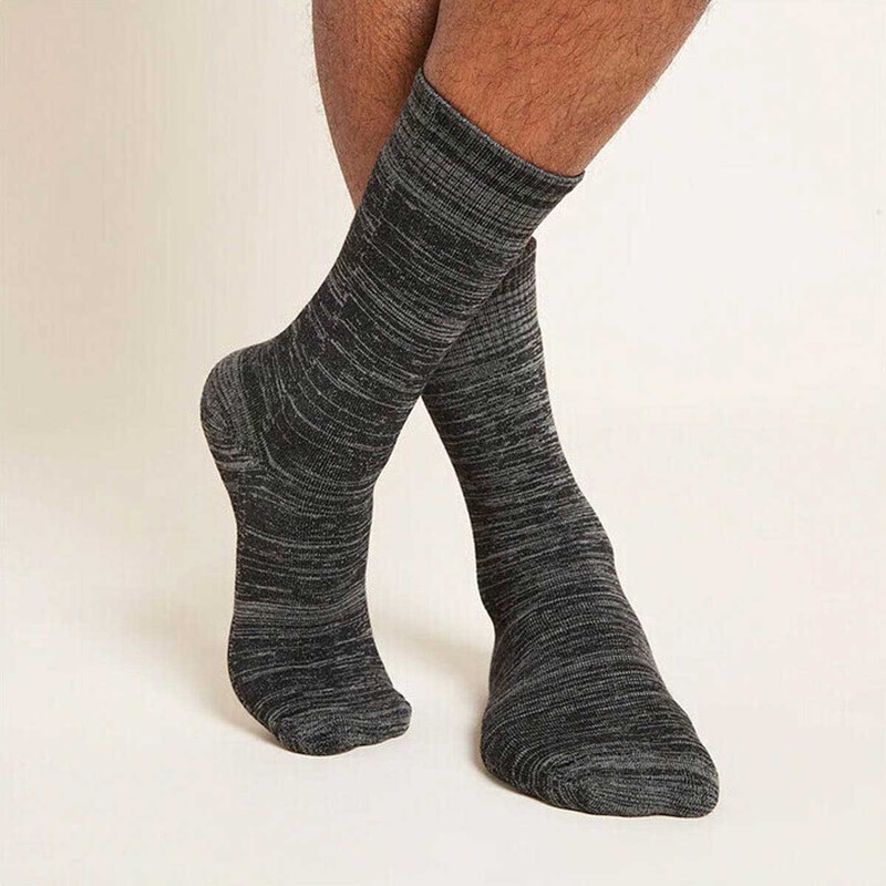 Boody Crew Boot Socks, Black / 45-50