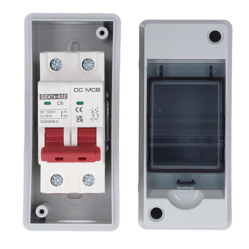 Circuit Breaker 2P 1000V DC 6A Isolation Switch with IP65