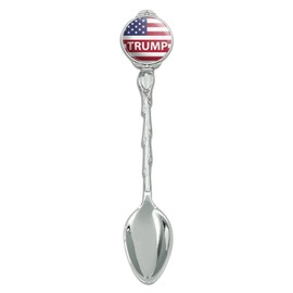 President Trump American Flag Novelty Collectible Demitasse Tea Coffee Spoon