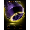 MIKKUPPA M12x1.5 Lug Nuts Purple - Replacement for 1994-2013 Chevy
