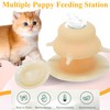 MYHJL 230ML Silicone Puppy Feeder for Multiple Puppies, Puppy Milk