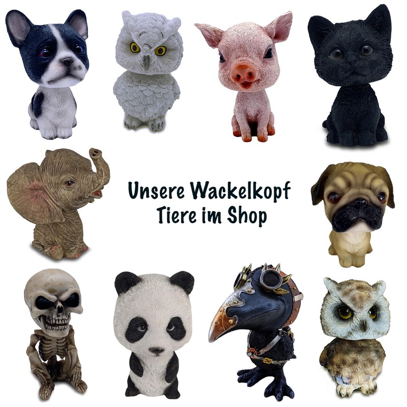 Objectz Bobble Head Figurine Small Owl Brown - Owl Figurine