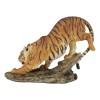 Ebros Orange Bengal Tiger Figurine 6"H Indian Sumatran Stealth Hunter
