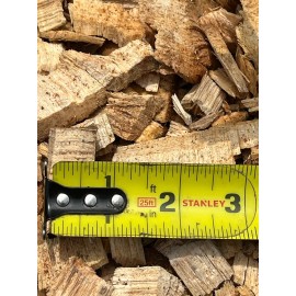 Southern Indiana Wood Chips (6 lbs) Sugar Maple Wood Chips - (540 cu in) BBQ Smoking Grilling Cooking Smoker