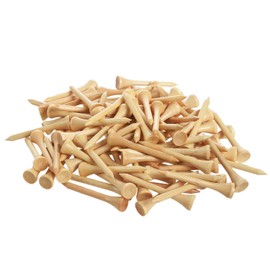 SUNCHSEN 100pcs Golf Ball tee Wood t Ball Ball pin Nail Ball with Wooden Ball Nail Round Round Ball Nail 54mm